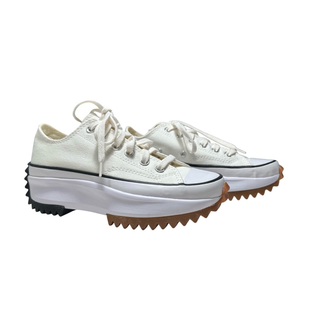 Converse White Platform Sneakers
